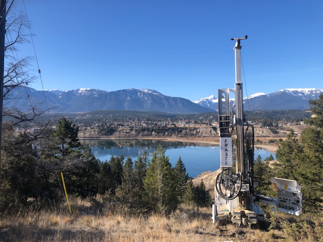 Fraste MDXL drill for groundwater sampling