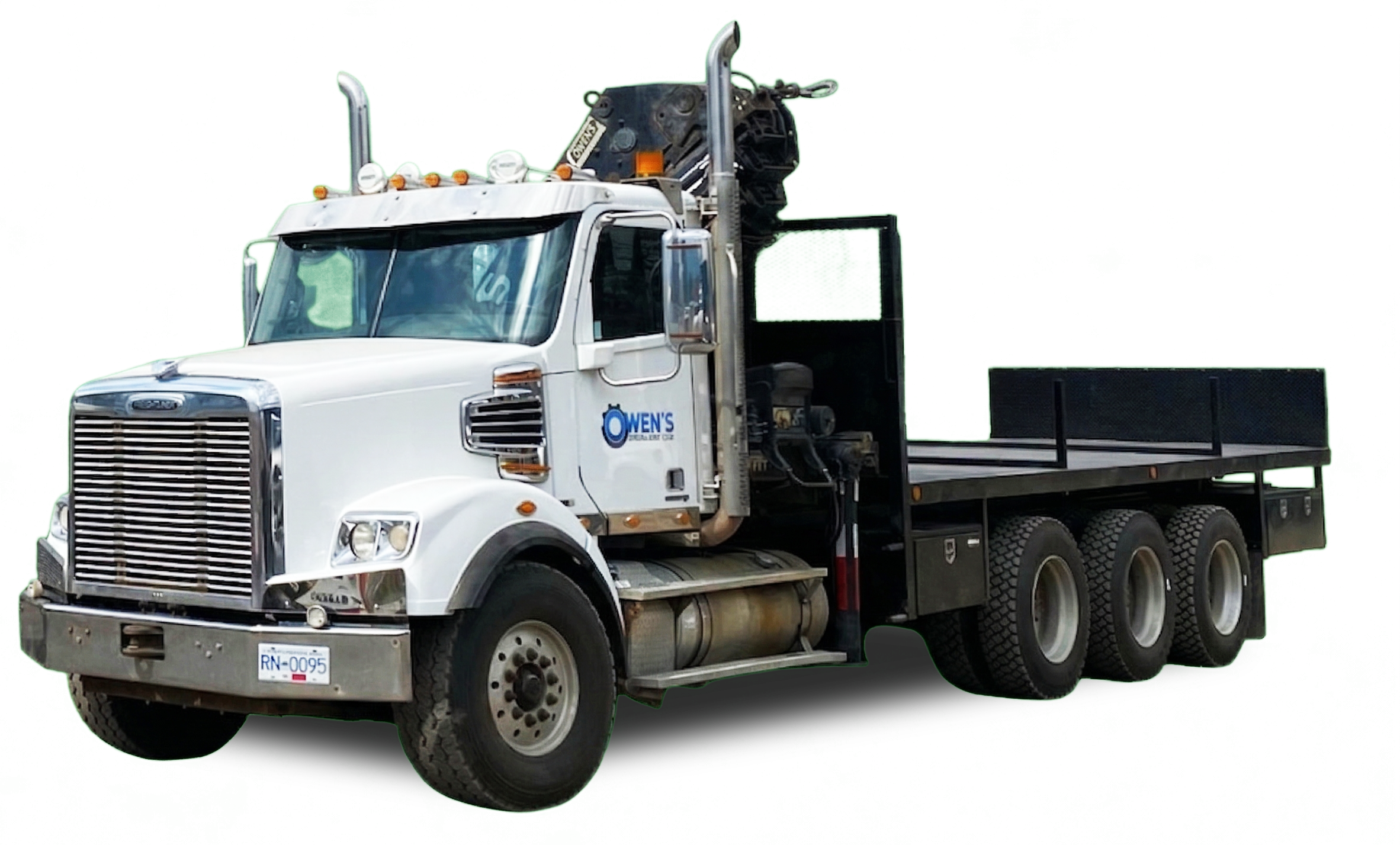Owen's Drilling service truck